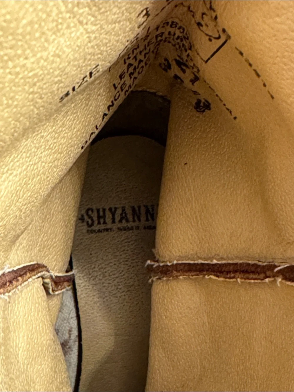 Shyanne stylish suede